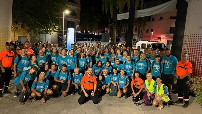 Unos 150 'marratxiners' participan en la 'Pujada a Lluc a Peu' de la Part Forana