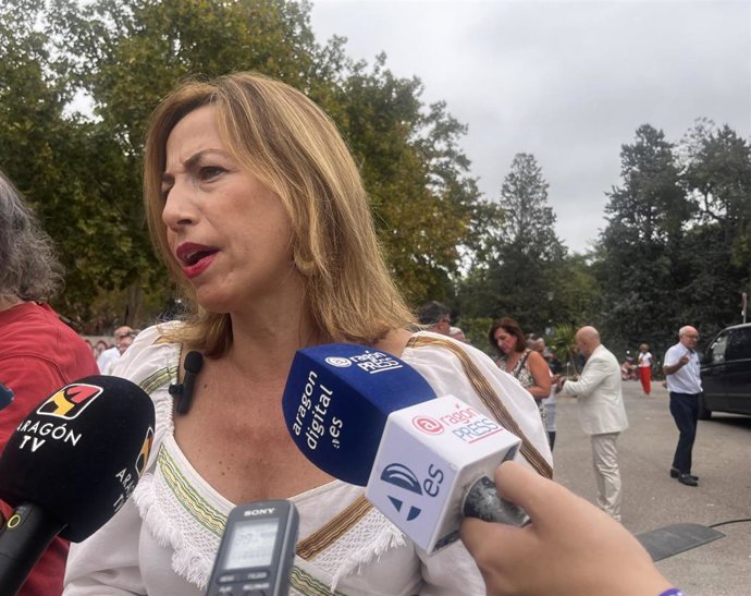 La alcaldesa de Zaragoza, Natalia Chueca.