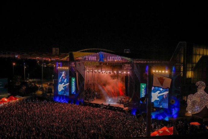 Festival Vive Latino 2023 en Zaragoza.