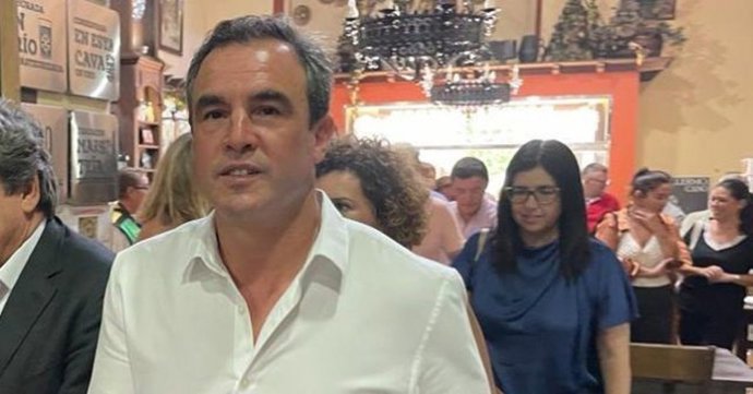 El portavoz del Grupo Socialista en la Diputación de Huelva, Rubén Rodríguez