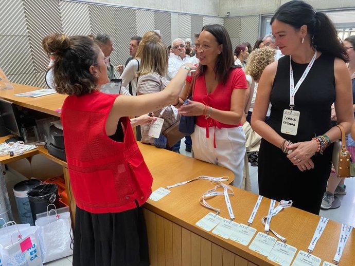 Carmen Susín, ha intervenido en la clausura de la XIX Junta General de Cruz Roja Juventud, la sección juvenil de Cruz Roja Española.