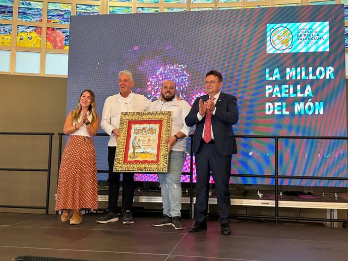 El restaurante Sequial 20 de Sueca, primer premio de la 62 edición del Concurs Internacional de Paella