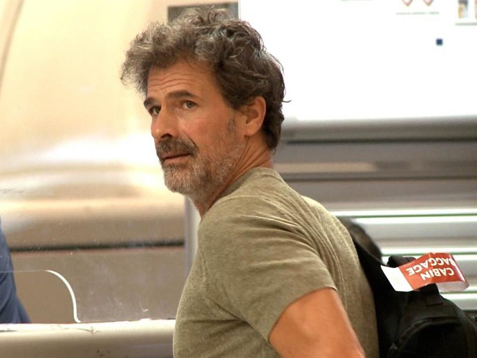 Rodolfo Sancho a su llegada a Madrid tras una semana en Tailandia