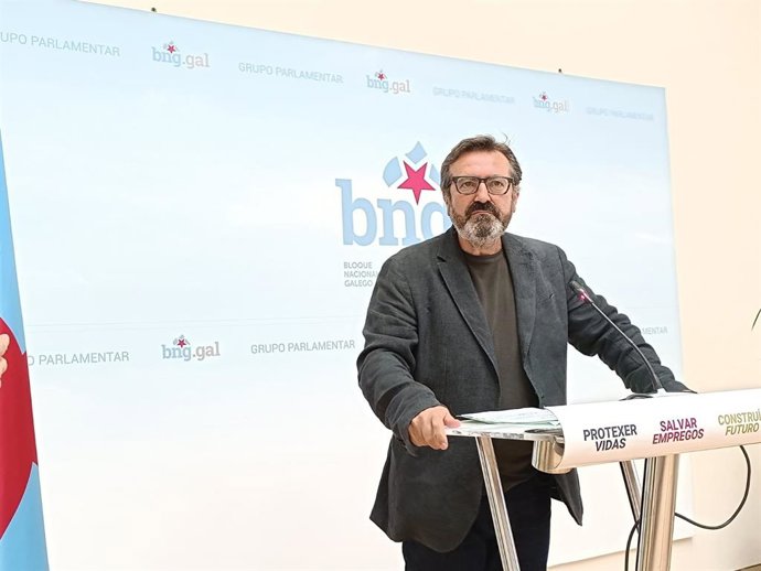 El viceportavoz parlamentario del BNG Luís Bará