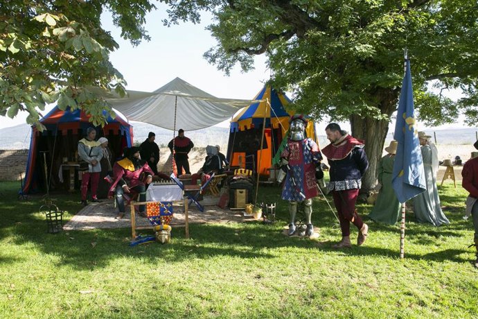 Imagen de una de las recreaciones realizadas con motivo del 600 aniversario del Privilegio de la Unión