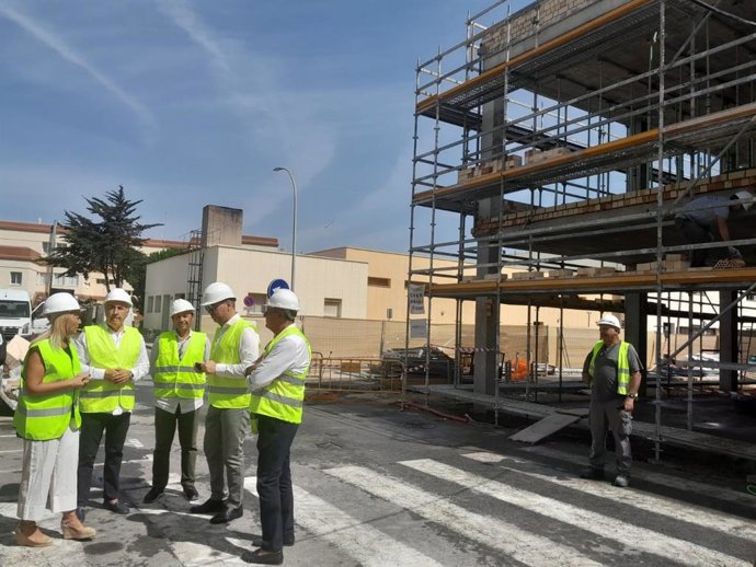 Obras en el Hospital Punta Europa de Algeciras para la incorporación de un PET-TAC.
