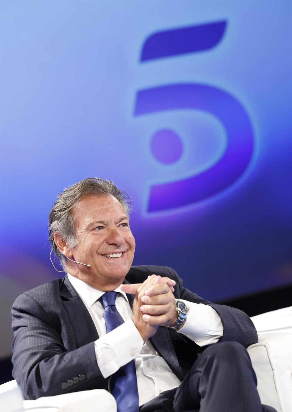 El consejero delegado de Mediaset España, Alessandro Salem, presenta 'La mueva Telecinco'