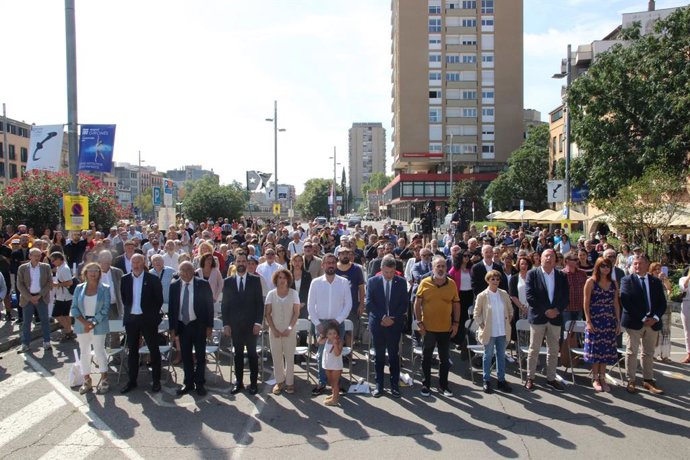 Acte institucional a Girona amb motiu de la Diada