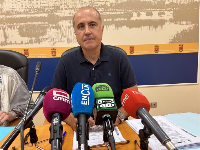 El portavoz municipal del ejecutivo municipal de Talavera de la Reina, Jesús García Barroso.