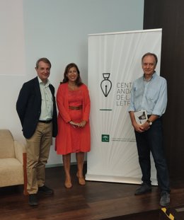 Antonio Soler presenta en el Centro Andaluz de las Letras su nueva novela 'Yo que fui un perro'.