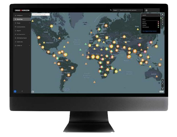 Sample image from Crisis24 Horizon