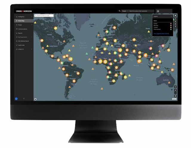 Sample image from Crisis24 Horizon