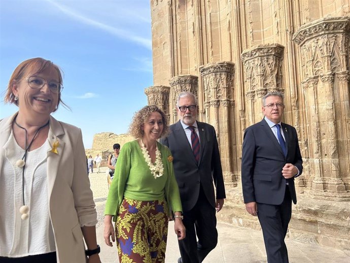 Acto institucional en Lleida con motivo de la Diada