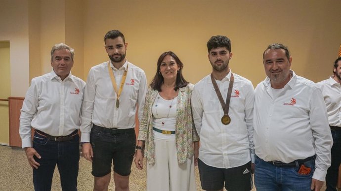 Medalla de oro y de bronce para España en las olimpiadas europeas de Formación Profesional