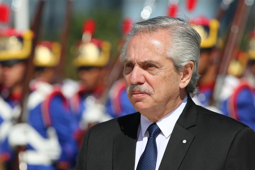 Archivo - El presidente de Argentina, Alberto Fernández