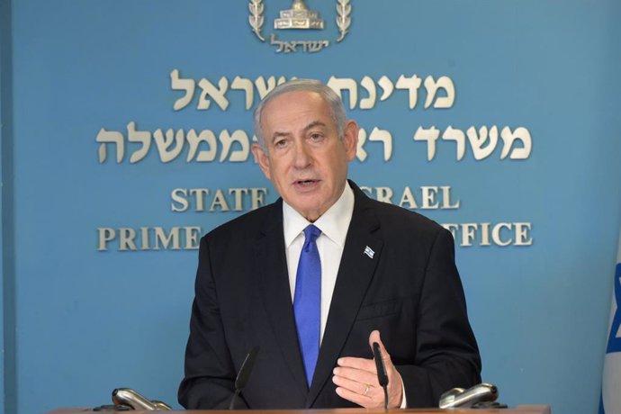 Archivo - Arxivo - El primer ministre israeli, Benjamin Netanyahu