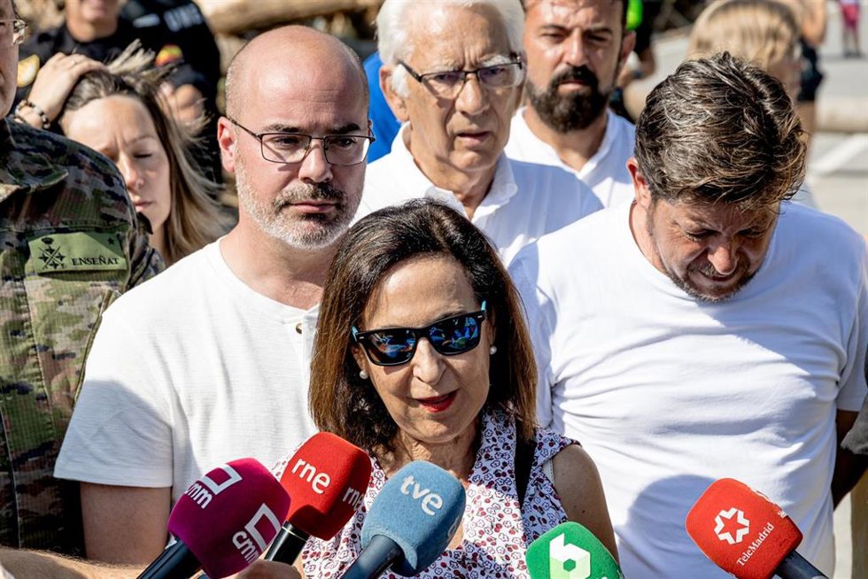 La ministra de Defensa en funciones, Margarita Robles