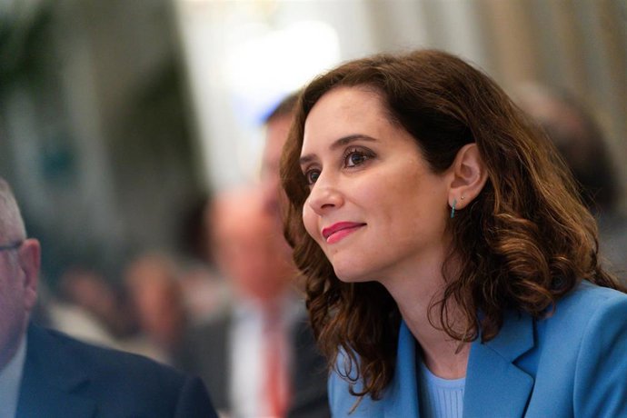 La presidenta de la Comunidad de Madrid, Isabel Díaz Ayuso