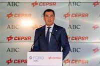 Moreno ignora "cantos de sirena" y mantiene su "compromiso" con Andalucía: "Feijóo es el presente y el futuro del PP"