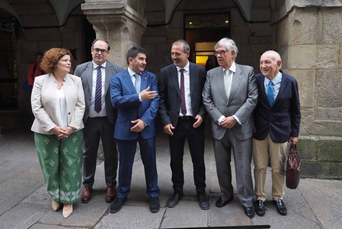 Reunión sobre el corredor atlántico en Santiago