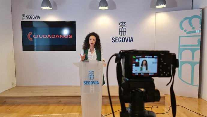 La concejal de Ciudadanos en Segovia pide explicar por qué hay 21.000 euros de sobrecoste en la obra de Padre Claret