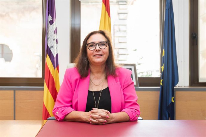 La consellera de Salud de Baleares, Manuela García. 