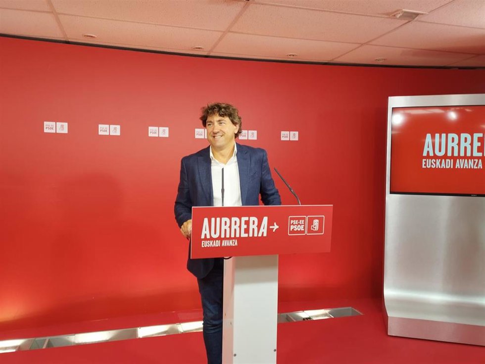 El secretario general del PSE-EE, Eneko Andueza.