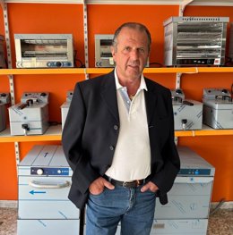 Uno de los premiados por CEOE Castilla y León, Adolfo Sánchez Yánez.