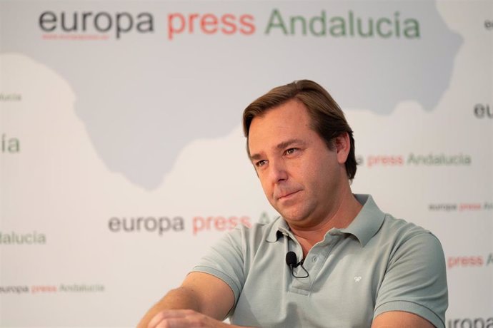 Archivo - El secretario general del PP andaluz, Antonio Repullo, en una imagen de archivo.