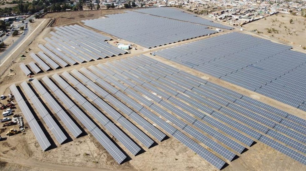Archivo - planta fotovoltaica de Grenergy en Chile