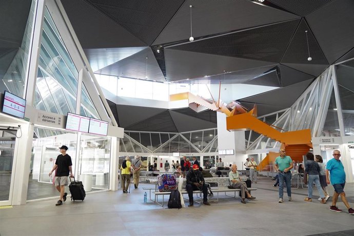 Imagen de la nueva estación de autobuses de Logroño