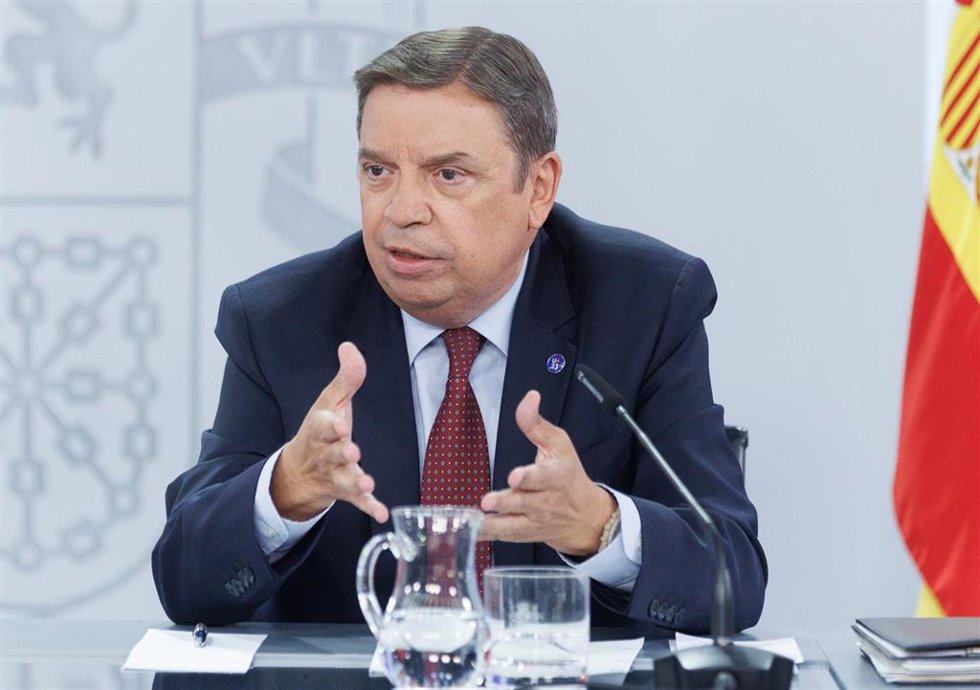 El ministro de Agricultura, Pesca y Alimentación en funciones, Luis Planas.