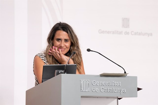 La portaveu del Govern, Patrícia Plaja