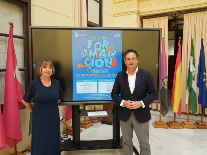 Presentación de los nuevos cursos del Aula de Formación Municipal de Málaga