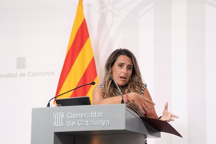 La portaveu del Govern, Patrícia Plaja