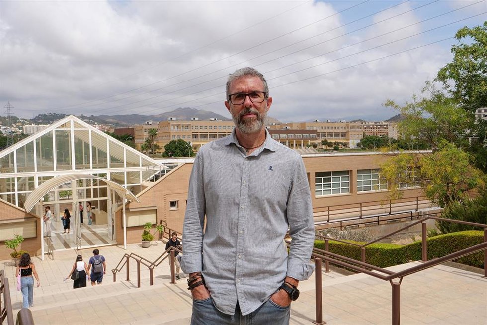 Antonio Gallegos, investigador de la UMA que lidera el estudio