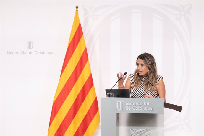 La portaveu del Govern, Patrícia Plaja