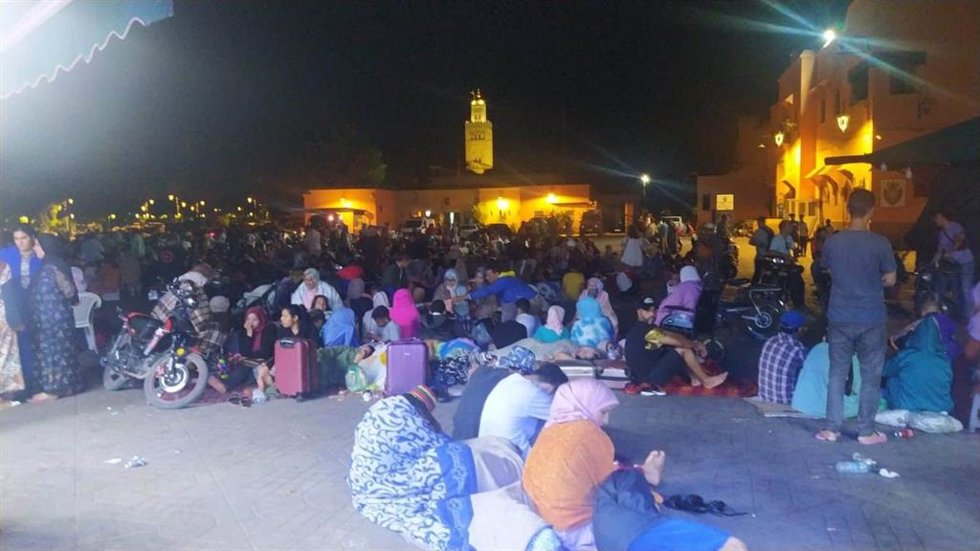 Marrakesh el viernes 8 de septiembre.