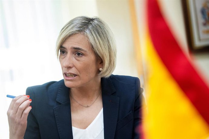 Archivo - La consellera de Justicia e Interior, Elisa Núñez