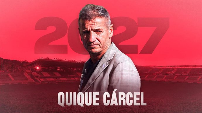 Quique Cárcel renueva como director deportivo del Girona FC hasta 2027