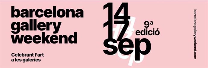 Cartell del Barcelona Gallery Weekend 