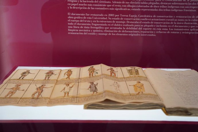 Manuscrito del virreinato del Perú datado en 1796.
