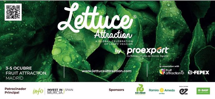 Cartel de Lettuce Attraction.