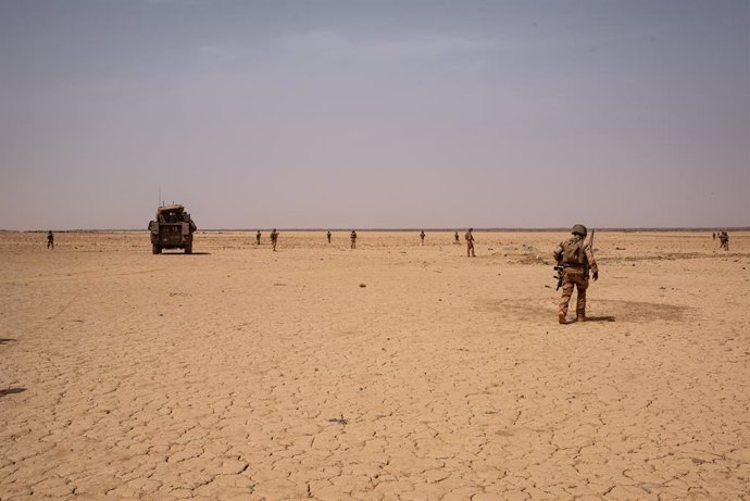 Archivo - Soldados en Gao, Malí