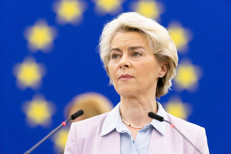 Archivo - La presidenta de la Comisión Europea, Ursula von der Leyen