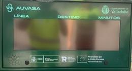 Uno de los 51 nuevos paneles de AUVASA.