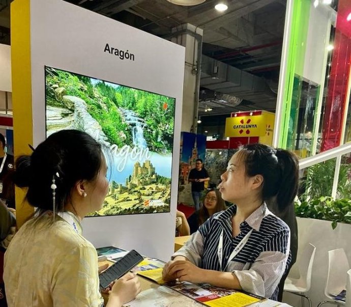 Aragón difunde su potencial turístico en una feria especializada en China