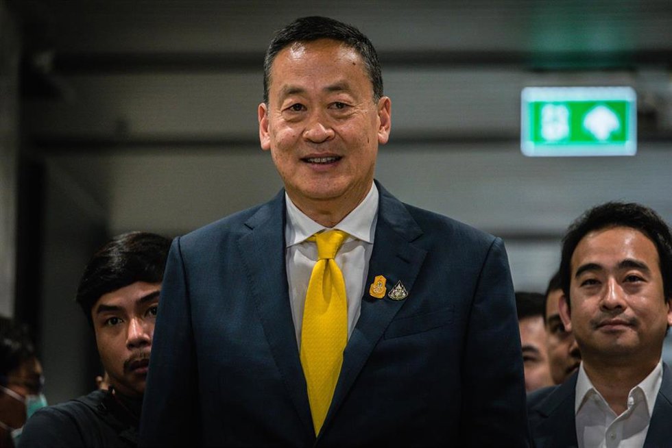 El primer ministro de Tailandia, Srettha Thavisin.