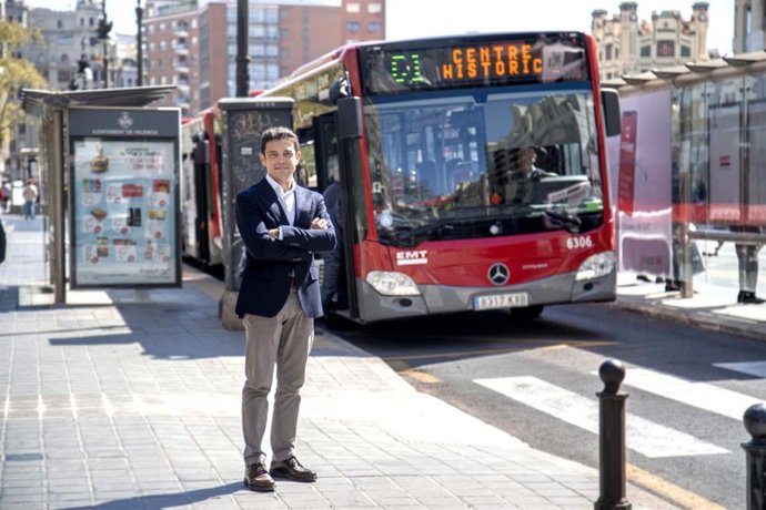 Archivo - El concejal de Valncia Carlos Mundina