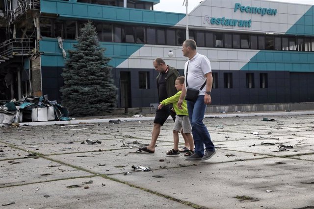 Archivo - Instalaciones atacadas a principios de agosto en la localidad ucraniana de Izmail